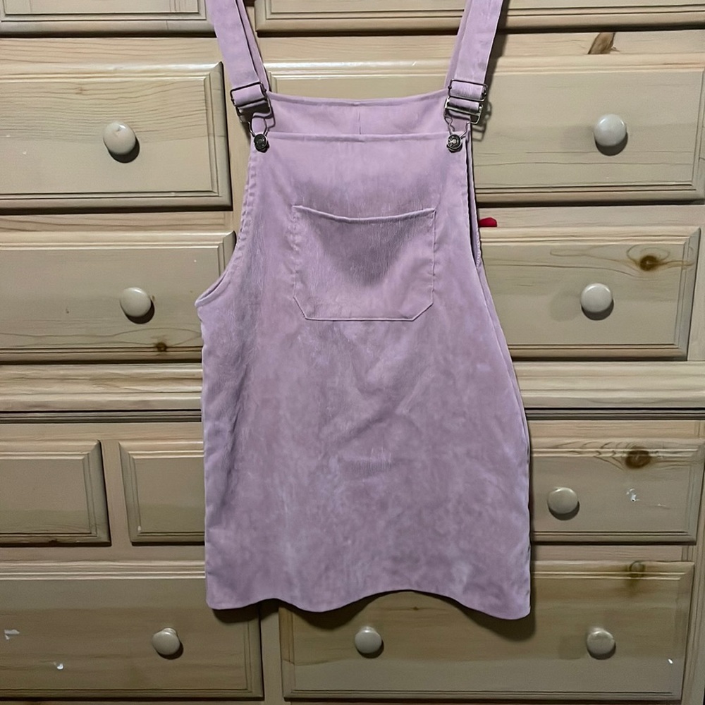 Pink Overall Dress